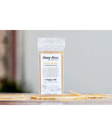 Honey Acres Raw Unfiltered Clover Honey Straws - 50 Count | USA Honey Sticks - Buy Online on GoSupps.com