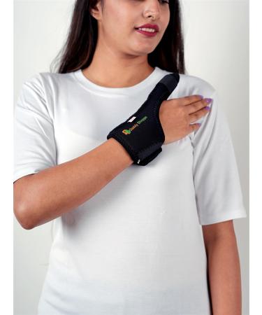 Thumb Spica Support Splint | Arthritis Brace for CMC & MCP Joint Pain Relief - Best for Sprains & Support - Buy Online on GoSupps.com