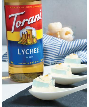 Torani Lychee Flavour Syrup 750ml bottle 2 Pack light brown Lychee 750 ml (Pack of 2) - Buy Online on GoSupps.com