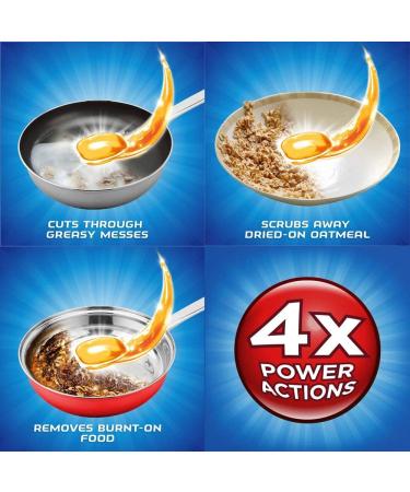 Finish All in 1 Gelpacs Orange Dishwasher Detergent Tablets - 84 Count Pack - Buy Online on GoSupps.com