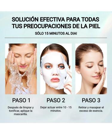  KORAL KORAL Salicylic Acid Face Mask (10 units x 25 ml) with Azelaic Acid Skin Care and Moisturizing - Vegan Skincare Korean Formulas with Active Ingredients - Unisex - Buy Online on GoSupps.com