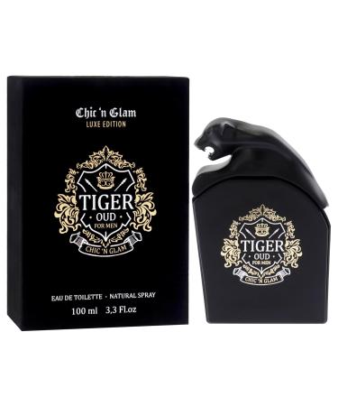 Chic N Glam Tiger Oud - Luxe Edition for Men - 3.3 oz EDT Spray - Buy Online on GoSupps.com