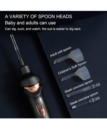 Ear Pick Spoon - Ear Spoon for Kids with Lighting Mode | Ear Cleaner for Ear Cleaning Visible Safety & Comfortable for Kids Teens Adults Family Ear Health Care - Buy Online on GoSupps.com