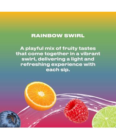 Cwench Electrolyte Hydration Ready To Drink Rainbow Swirl 12x500ml - Buy Online on GoSupps.com