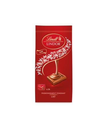 Lindt - Bag of LINDOR Individual Squares - Milk Chocolate, 188 g