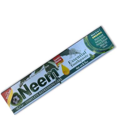 Essential Palace Neem 5 in 1 Fluoride Free Toothpaste - Pack of 6 | Whitening Fresh Breath & Natural Ingredients - 6.5 oz - Buy Online on GoSupps.com