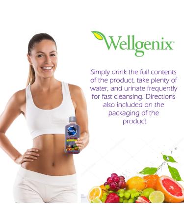 Omni Detox Drink Extra Strength 2 Pack (64 Oz) - Fruit Punch Cleansing System by Wellgenix - Buy Online on GoSupps.com