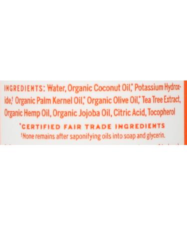 Dr. Bronner's Travel Size Tea Tree Castile Soap - 2 FZ | Natural Organic Cleanser for Skin & Body | Shop Internationally - Buy Online on GoSupps.com