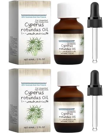  flintronic Flintronic Cyperus Rotundus Oil Natural Organic Moisturizing Nourishing Lightly Scented Hair Growth Inhibitor (2 Pack) (120ml - Buy Online on GoSupps.com