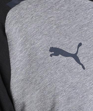 Buy PUMA Men's Teamcup Casuals T-Shirt - Medium Grey Heather | International Shipping Available - Buy Online on GoSupps.com
