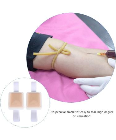 Intramuscular Injection Training Pad Set | Multi-Functional IM ID Practice | 2pcs with 3 Skin Layers for Nurse & Medical Students - Buy Online on GoSupps.com