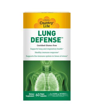 Country Life Lung Defense 60 Vegan Capsules - Buy Online on GoSupps.com
