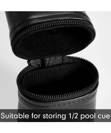 Zhanmai 3-Piece Billiard Cue Stick Case Hard Pool Stick Case for Men 32 x 2.8 x 1.9 Inches, Black - Buy Online on GoSupps.com