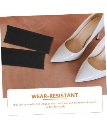 TENDYCOCO 2pcs Anti-Wear Sole Stickers - Non-Skid Self-Adhesive Shoe Pads for High Heels & Sneakers - Durable Outsole Protectors - Buy Online on GoSupps.com