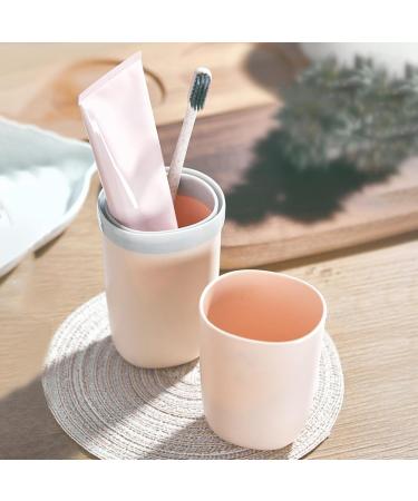 Blue Travel Toothbrush Holder with Lid - Portable Toothbrush Storage Box for Household Use - Buy Online on GoSupps.com