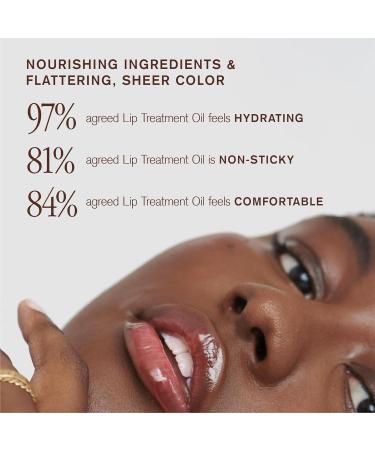 AMI COL Hydrating Lip Treatment Oil - 3-in-1 Tinted Lip Gloss for Moisturizing & Hydration | Natural Excellence - Buy Online on GoSupps.com