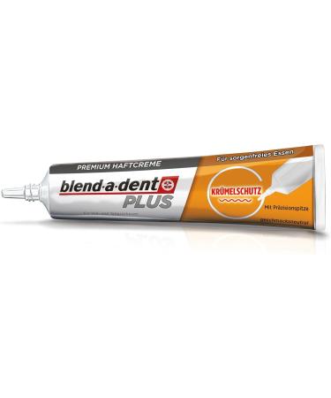 Blend-a-dent PLUS Crumb Protection Adhesive Cream - Premium Formula Pack of 3 (3 x 40g) for Strong Hold & Comfort - Buy Online on GoSupps.com