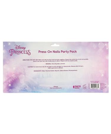 Taste Beauty Disney Princess Faux-Nail Party Set - 80 Tear-and-Share Faux Nails for Kids - Buy Online on GoSupps.com