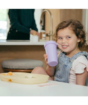 MightyMoe 4-Pack Spill Resistant 10 oz. Straw Cup Set with Silicone Straws - Slate/Blue Gray - Buy Online on GoSupps.com