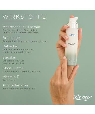  La Mer La Mer Supreme Lift Anti-Aging Cream for Neck and D collet 50ml | For Dry Skin | Hydrates and Reduces the Depth of Wrinkles | Vitamin E & Shea Butter - Buy Online on GoSupps.com