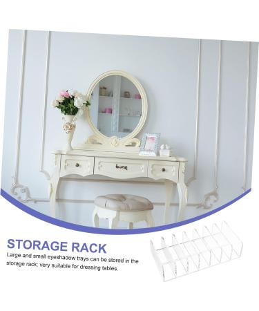 Didiseaon Storage Rack Drawer Divider Eyeshadow Holder Organizer Vertical Cosmetic Holder Eyeshadow Palette - Buy Online on GoSupps.com