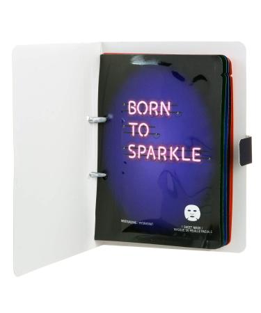 Jean Pierre Cosmetics Get Masking Book - 5 Piece Facial Sheet Masks for Soothing Brightening Hydrating Moisturizing & Firming - Perfect for All Skin Types - Buy Online on GoSupps.com