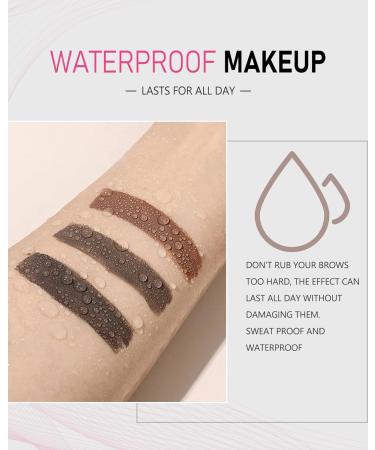 Black Eyebrow Pencil Waterproof | #1 Brow Pencil for Women | Long-lasting Eye Makeup - Buy Online on GoSupps.com