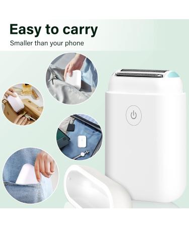 IPX5 Waterproof Electric Shaver for Women - Mini Epilator for Legs Arms & Intimate Areas - Buy Online on GoSupps.com
