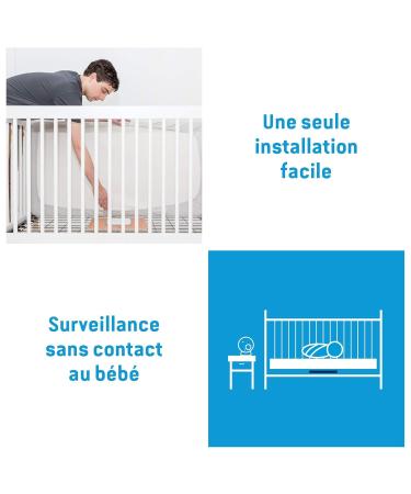 Angelcare Baby Monitor AC127 - Motion Detector Temperature Display & Bluetooth | International Shipping - Buy Online on GoSupps.com