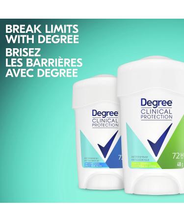 Degree Clinical Protection Antiperspirant Stick for sweat protection Stress Control antibacterial odour protection 48 g - Buy Online on GoSupps.com
