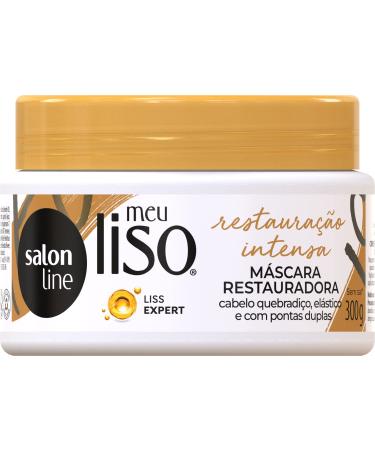 Salon Line - Linha Tratamento (Meu Liso) - Mascara Restauracao Intensa 300 Gr - (Salon Line - Treatment (My Straight) Collection - Intense Restoration Mascara Net 10.58 Oz)
