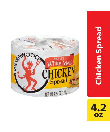 Underwood Chicken Spread 4.25 oz (Pack of 24) - Delicious Spread for All Occasions - Buy Online on GoSupps.com