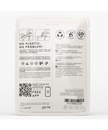  Fitness Health Magnesium Complex Glycinate and Citrate High Absorption Capsules for Sleep and Muscle Support (60 Capsules) - Buy Online on GoSupps.com