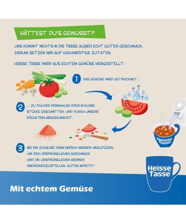 Erasco Hot Cup Tomato Cream with Croutons - Pack of 12 (450 ml Bags) | International Shipping Available - Buy Online on GoSupps.com
