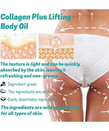 Coll-agen Fibrillar Oil Lifting Body Oil Fast Absorbing Dry Skin Moisturizer Body Oil For Women Coll-agen Body Lotion Body Treatments Oil Nourishing Hydration Oil For Neck Decollete Upper Arms - Buy Online on GoSupps.com