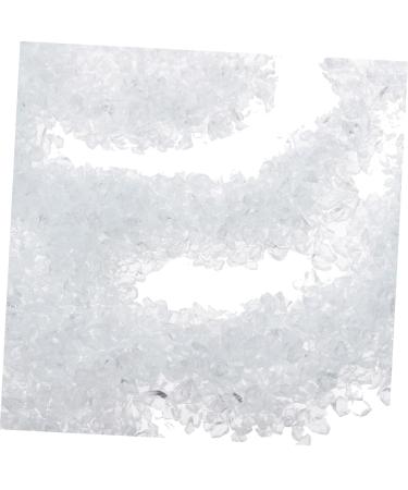 Breloques en Verre Irr gulier Nail Art 200 G Transparent Remplissage poxy DIY D corations Ongles Accessoires Cr atifs