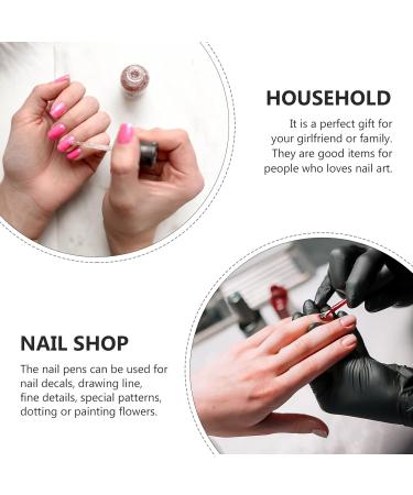 Minkissy 5-Color Silicone Dotting Pens for Nail Art - Manicure Kits & Nail Design Tools - Buy Online on GoSupps.com