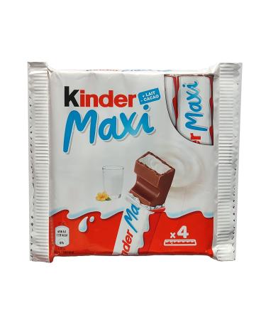 Kinder KINDER Maxi 4 pieces of 21 g or 84 g.