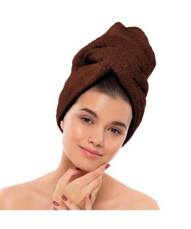 Eurow Microfiber Salon Towels - 16x29 Inches Brown - Pack of 10 - Buy Online on GoSupps.com