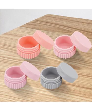 Travel Container for Toiletries Refillable Jars for Cream Organiser Jar for Loose Powder Portable Storage Box for Toiletries for Accessories Beads and Small Jewellery b See See - Buy Online on GoSupps.com