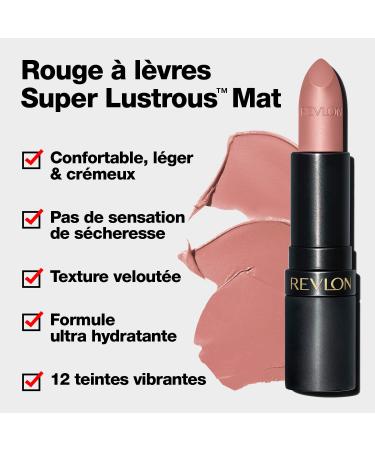 Revlon Super Lustrous The Luscious Mattes Lipstick - Untold Stories 0.74 Oz | Matte Finish & Moisturizing Formula - Buy Online on GoSupps.com