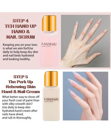 5 In 1 Nail Care Set Cuticle Care Set with Nail Strengthener Nail Hardener Clear Top Coat Nail Rescue Calcium Primer Hand & Nail Cream for Moisturize Thin Nails Growth Nail Repair Nail Care Kit - Buy Online on GoSupps.com