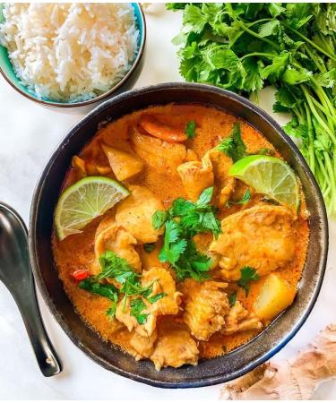 Mae Ploy Authentic Thai Assorted Curry Paste 400g - Massaman Red Green & Yellow Curry Sauce (Pack of 4) HALAL - Buy Online on GoSupps.com