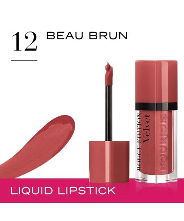 Rouge Edition Velvet T12 Beau Brun - Long-lasting Matte Lip Color - Buy Online on GoSupps.com