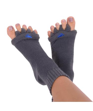Happy Feet Original Foot Alignment Socks with Toe Separator ANTHRACITE - Buy Online on GoSupps.com