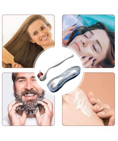 IOPYKKOA Beard Roller 0.5 mm - Microneedling Roller for Beard Growth | Derma Roller for Men | International Shipping Available - Buy Online on GoSupps.com
