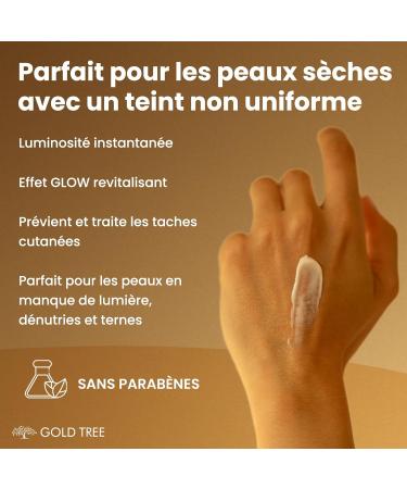 GOLD TREE Hyaluronic Acid Moisturizing Face Cream 50 ml. Premium Face Cream for Women. Nourishing Face Care. Brightening Day Cream. Vegan Face Care Cream - Buy Online on GoSupps.com