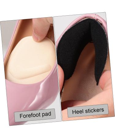 12 Pairs Breathable Foam Shoe Inserts - Anti-Slip Heel Liners & Cushions for Women's High Heels | Comfort & Support - Buy Online on GoSupps.com