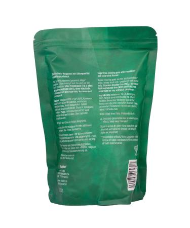 Xucker Sugar-Free Xylitol Chewing Gum - Vegan Spearmint Flavor for Dental Care & Fresh Breath | 100g & 600g Bags - Buy Online on GoSupps.com