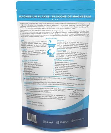 Yogti Canadian Brand Magnesium Flakes - Magnesium Bath Flakes 2lb Flakes - Buy Online on GoSupps.com